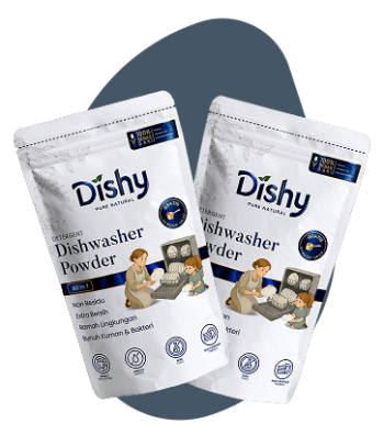 Dishy Detergent Powder Dishy Duo Pack