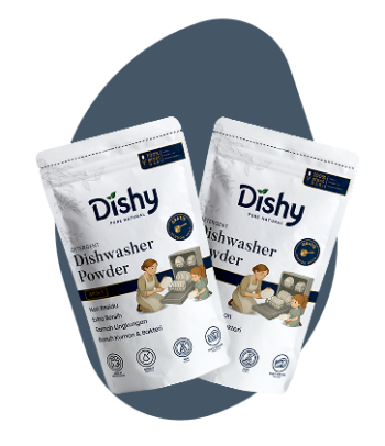 Dishy Detergent Powder Dishy Duo Pack